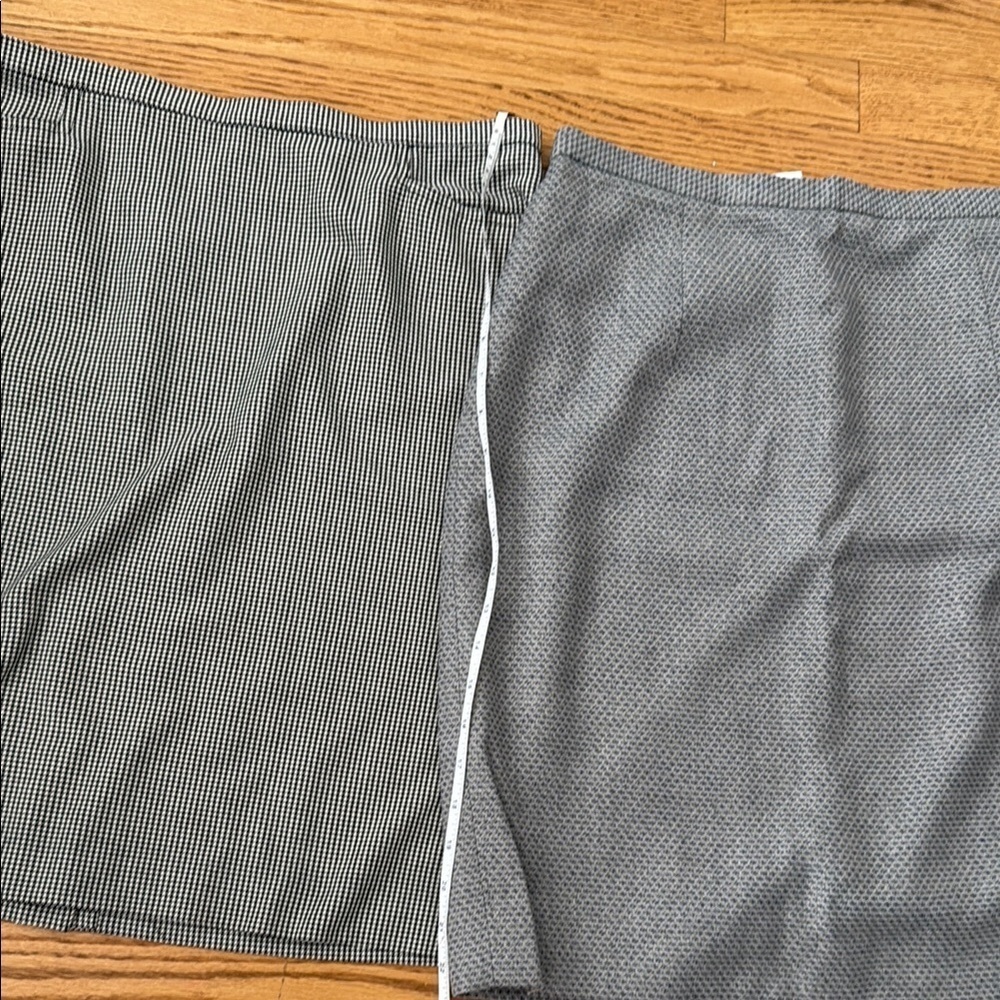 Talbots Pencil Skirt Bundle Size 14 Black White Workwear Classic Office - Picture 6 of 6